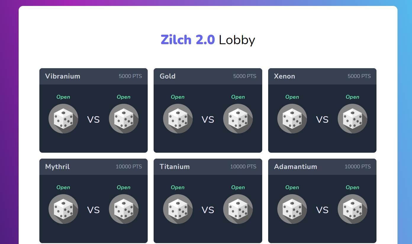 Zilch 2.0